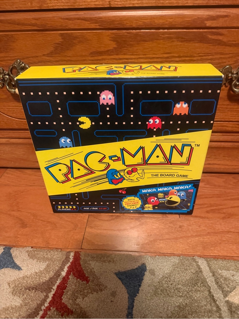 Pac-Man Board Game – Yellow and Black Retro Maze Edition
